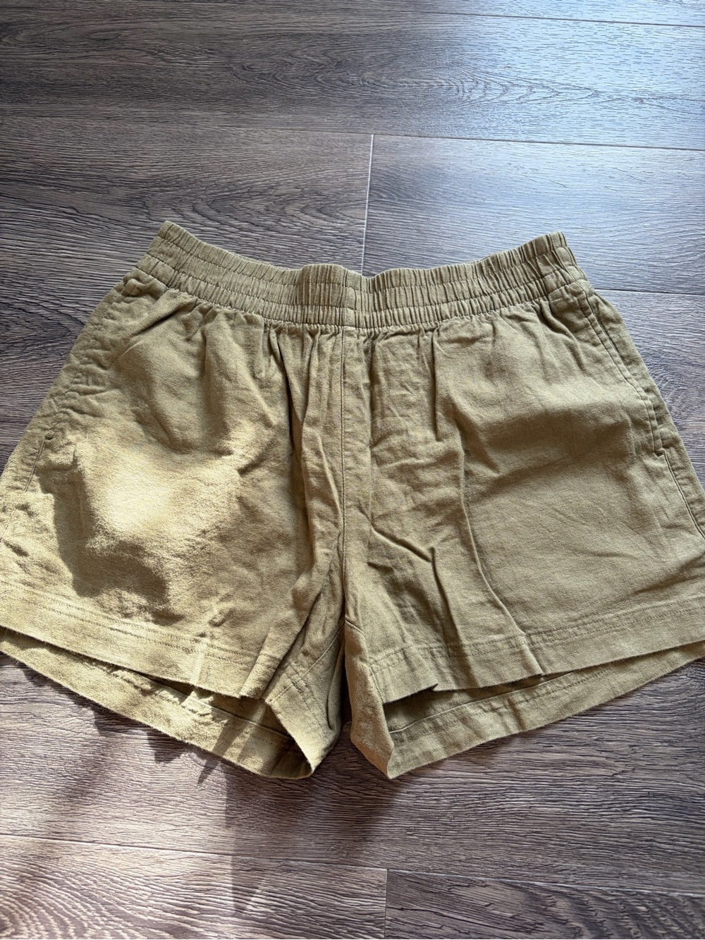 Old Navy High-Waist Linen-Blend Shorts